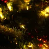 270 cm Boże Narodzenie Garland Green Christmas Rattan LED LED LED Xmas Home Party Dekoracja Dekoracja Nowy Rok Dekoracja świąteczna T200909