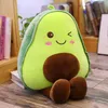 30CM Cute 3D Avocado Stuffed Plush Toy Soft Baby Doll Cartoon Fruit Pillow Sofa Cushion kids Girls Christmas birthday Gifts by hope12