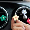 Auto Lufterfrischer 4 stücke Daisy Blume Outlet Bunte Parfüm Dekoration Vent Clip Auto Duft Innen Zubehör
