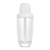 100 pz 10 ml Contenitori per lucidalabbra Bianco Trasparente Tubi per lucidalabbra con bacchetta Vuota Riutilizzabile Carino Rotondo Balsamo per labbra Bottiglie per tubi fai da te