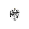 Mode ny 100% 925 sterling silver uggla fisk groda och annan djur samling charm strängning diy armband smycken gåva Q0531