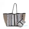 Whole Perforerad Neopren Vattentät Fashion Beach Bag Camouflage Handväska