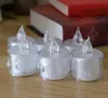 LED Tear Drop Tea Lights Party Decoration Flameless Votive Candles Battery Operated Nightlight Warm White Yellow Flickering