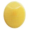 Soft silicone Cleaning Pad Wash Face Facial Exfoliating Brush SPA Skin Scrub Cleanser Tool DAJ125