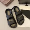 Çok Renkler Kara Büyü Stick Kristal Buzağı Deri Kapitone Platform Sandalet Kadın Moda Ayakkabıları Boyut 35 ila 40 TradingBear6760563