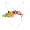 ncmama Flower Ears Hairbands For Girls Easter Headband Party Headwear Kids Easter Gifts Hair Accessories4420721