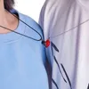 2pcs/set Lovers Heart Pendant Jewelry Magnetic Couple Necklace for Women Men valentine's gift