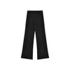 Pantaloni a vita alta Pantaloni da donna Casual Office Lady Fessura frontale Pantaloni a matita in vita elastica Pantaloni skinny da donna sexy Abbigliamento da lavoro 211112