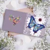 12/8 / 6/4 STKS DIY Diamant Schilderen Wenskaarten Verjaardag Bedankt Postkaarten Decoratie Ambachten Creatieve Huwelijk Festivals Geschenken
