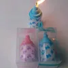 100 stks Babyfles Candle Gunsten voor Kinderen Verjaardag Presenteert Kinderdagen Doop Party Gifts Baby Shower HH21-809