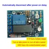 Timers 220V Timer Relay Input/output Delay Switch Module Automatic Disconnection Close Dry Contact Output