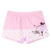 1 stks Retail Tiener Meisje Slipje Wit Shorts Boxer Ademend katoen Bloem Print Underwear Soft Panty voor grote meisjes 10-16 jaar 210622
