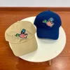 Real Pics Blue Khaki Baseball Caps 2022ss Classic Embroidered Hats Inside Tag Men Women Summer High Quality Adjustable Hat 3Colors2947013