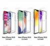 Spazio PREMIUM Transparent Robed Phone Cases Clear TPU PC Cover antiurto antiurto per iPhone 12 11 Pro Max XR x 6 7 8 Plus Case