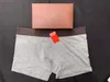 Men de sous-vêtements pour hommes boxers sous-pants coton sous-gardien Luxury Classic L sous-vêtements 6 types de couleur confortable respirante haute qualité avec boîte