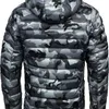 ZOGAA Fashionable Men's Camouflage Hooded Zipper Warm Cotton Jacket 211124