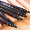 6PC/lot Drawing Fiber Needles Fine Liner Sketch Sign Pen For Designer Architect Artist Comics Office Waterpfoof Y200709