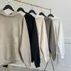 24SS Nowy projektant ciepły bluza mężczyzna mężczyźni mody street pullover bluza luźna para bluza para top odblaskowy rozmiar s-xl.