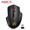 IMICE Wireless Mouse Computer Monuse مريح 2.4 جرام USB ماوس صامتة البصرية 2000DPI ماوس لاسلكي للكمبيوتر الكمبيوتر المحمول الفئران