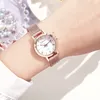 CRRJU Horloges 2176 Womens Datum Horloge Waterdicht Slanke Quartz Rvs Mesh Strap Horloges voor Dames Reloj Mujer Minimalistische Business Horloge Vrouwelijke Polsklok