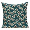 Poduszka / Dekoracyjne Poduszki Japoński Styl Poduszki Pokrywa Fale Paski Mountain Bird Salon Pillows Case Nordic Sofa Poduszki samochodowe Pokrywy