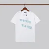 Taglia asiatica T-shirt da uomo di marca di alta qualità top stampato con lettere camicia griffata di lusso manica corta abbigliamento moda Lettera manica corta