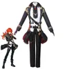 Genshin Impact DILUC RAGNVINDR LIVANDE OUTFIT GAMES Anpassa Cosplay Costumes Y0903