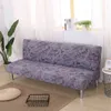 Składana sofa Pokrowce na pokrowce bez podłotę All inclusive Tight Tight Wrap Elastic Slipcover Salon Kanapa Pokrywa Zmywalny wymienny 211207