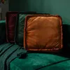 Бархатная кисточка Cushion Сплошная цветная подушка подушки PUF бросить диван мягкий сиденья подушки подушки площадью подушка утолщение многофункциональный для дома 210611