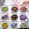 7 шт. / Лот Классические Beyblains Bearl Metal Fusion 4D Система Битва Спиннинг Игрушка Топ Мастера Launcher Pack X0528