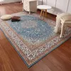Persiska stilmattor för vardagsrum Lyxiga sovrumsmattor och klassiska kalkonstudiets golvmatta soffbordsområde matta Y200527
