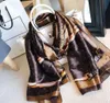 2022 Summer 100% silk scarf fashion print pattern ladies collar 180*90cm designer scarfs Women Outdoor Beach Shawl Silk Scarves