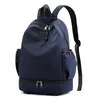 Yeni naylon koyu omuz çantası erkek sırt çantası 15.6 inç bilgisayar çantası yüksek kapasiteli sırt çantası okul çantası