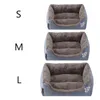 Pet Dog Bed Warming Dog House Soft Material Nest Dog Baskets Fall and Winter Warm Kennel For Cat Puppy Sofa Bed Soft Mat 210224