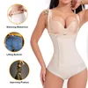 Plus La Taille Latex Minceur Corps Shaper Nylon Sous-Vêtements Clip Body Pour Femme Taille Plein Corps Sexy Shapewear