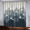Современные шторы креативность окна занавес украшения гостиной спальня кухонные шторы Drapes 3D печатная комната Cortinas