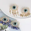 YIAN Evil Eye Orecchino Orecchini pendenti Orecchini bohémien per le donne Accessori per gioielli turchi femminili Brincos