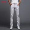 Printemps automne pantalons décontractés hommes coton Slim Fit Chinos mode pantalon mâle marque vêtements grande taille 9 couleur 919