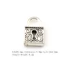 110pc Antik Silver Alloy Mix Lock Charms Pendants För Smycken Gör Armband Halsband DIY Tillbehör 11 Stil A-658