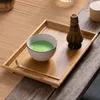 Cuillère Matcha en bambou naturel rétro, outils à thé, cuillère à café en poudre DH0090