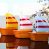2021 Creative boat shape Candle For Wedding Party Birthday Souvenirs Gifts Kids Children candle Novelty Gift free shipping
