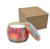 Aromatherapie kaarsen beker geur tin box kaars verjaardagsfeestje bruiloft een kleine cadeau natuurlijke soja wax ontspannen creatieve groothandel