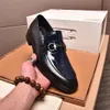 Fashion 2023 Men Formal Business Dress Shoes Top Quality Male Casual Genuine Leather Loafers Brand Designer Wedding Party Flats Size 38-44 Feragamo E7TI