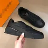 Sapatos masculinos franceses LUXO fashion MARCA Designer tênis masculino Couro genuíno sapato casual Tamanho 38-45 MKJL001