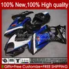 Suzuki GSX R1000 GSXR 1000 1000CC 2007-2008 48NO.62 GSX-R1000 GSXR1000 K7 07 08 GSXR-1000 GSXR1000CC 2007 2008 OEM 페어링 키트 블루 블랙