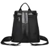 Сумки на плечо Женская мода классический сплошной цвет рюкзак противоугонные сумки классический сплошной цвет рюкзак дикая сумка #t q0528
