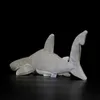 40cmの長いリフレーのハンマーヘッドサメのコレクションぬいぐるみ海の動物リアルライフぬいぐるみのおもちゃのけん引豪華な人形ベビーキッズギフトQ0727