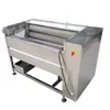 Aardappel Carrot Roller Borstel Reinigingsmachine Fruit en Groente Wassen Peeling Machine