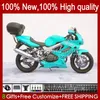 Body OEM voor Honda VTR1000F Superhawk 97-05 51NO.184 VTR 1000 VTR1000 F 1000F 97 98 99 00 2001 2002 2003 2005 VTR-1000F 1997 1998 1999 2000 All Cyaan 01 02 03 05 Kuip