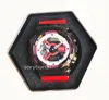 2021 Nowy specjalny kolor mody Wodoodporne męskie na rękę na rękę Dual Dual Display GMT Digital LED RELOJ HOMBRE Army Watter Watch Relogio Masculino